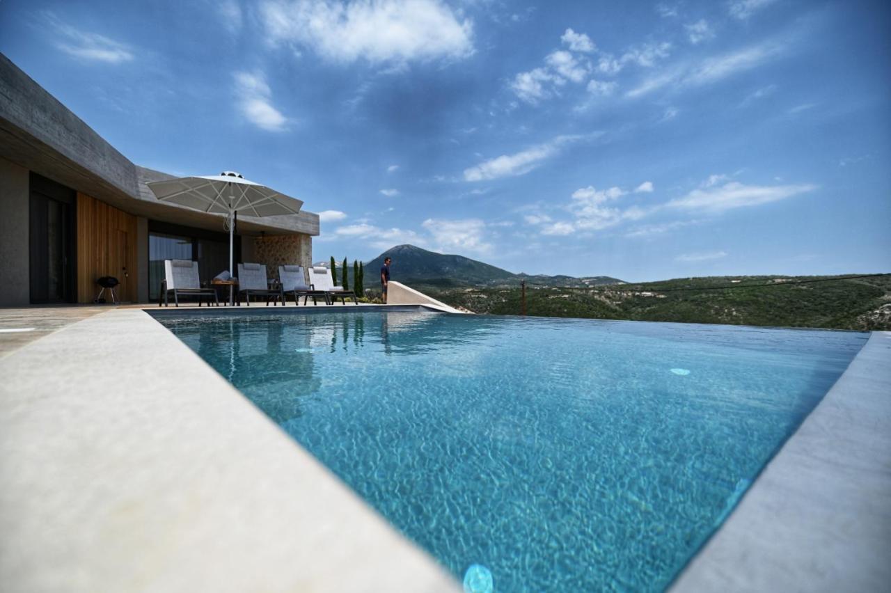 Blooms Of Sivota Bay - Luxury Villas With Private Heated Pool Exteriör bild