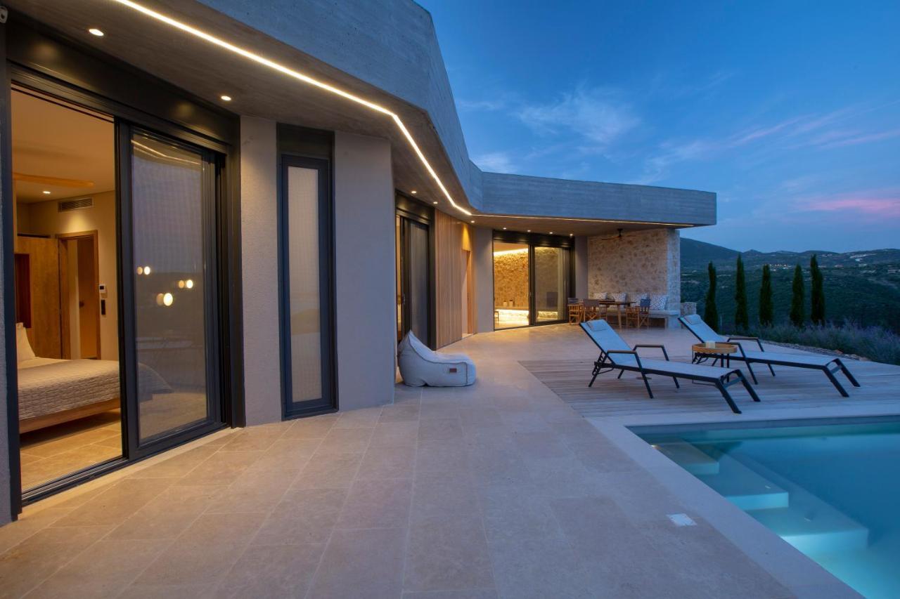 Blooms Of Sivota Bay - Luxury Villas With Private Heated Pool Exteriör bild
