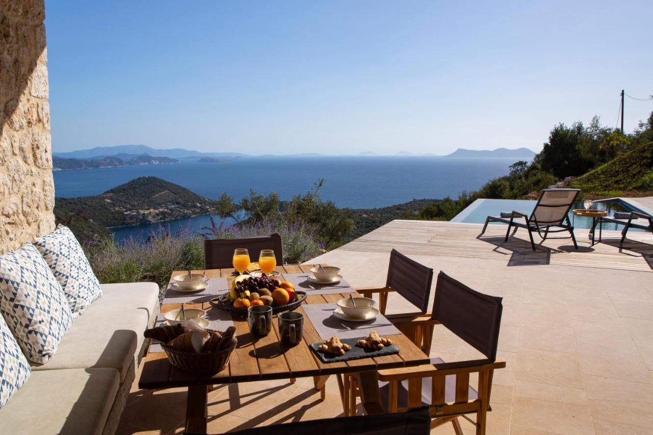 Blooms Of Sivota Bay - Luxury Villas With Private Heated Pool Exteriör bild