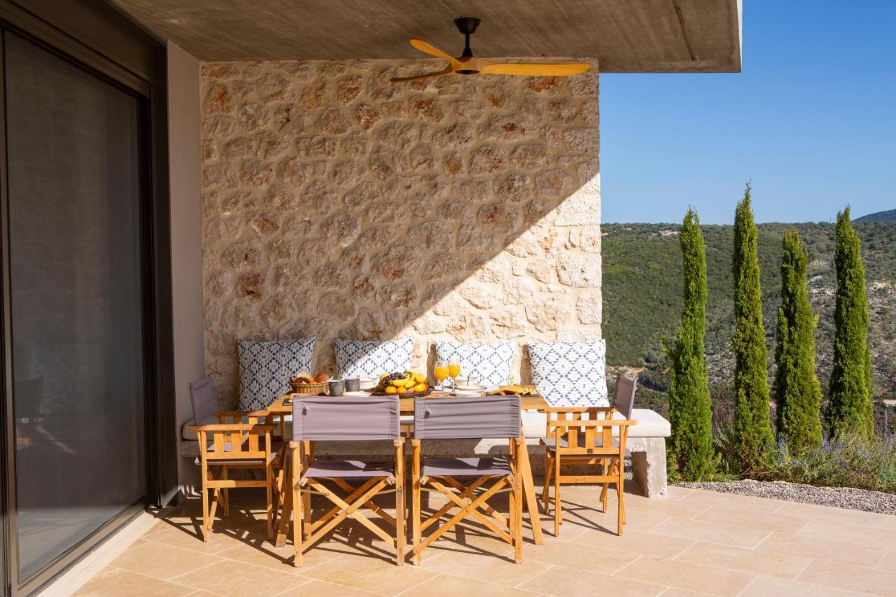 Blooms Of Sivota Bay - Luxury Villas With Private Heated Pool Exteriör bild